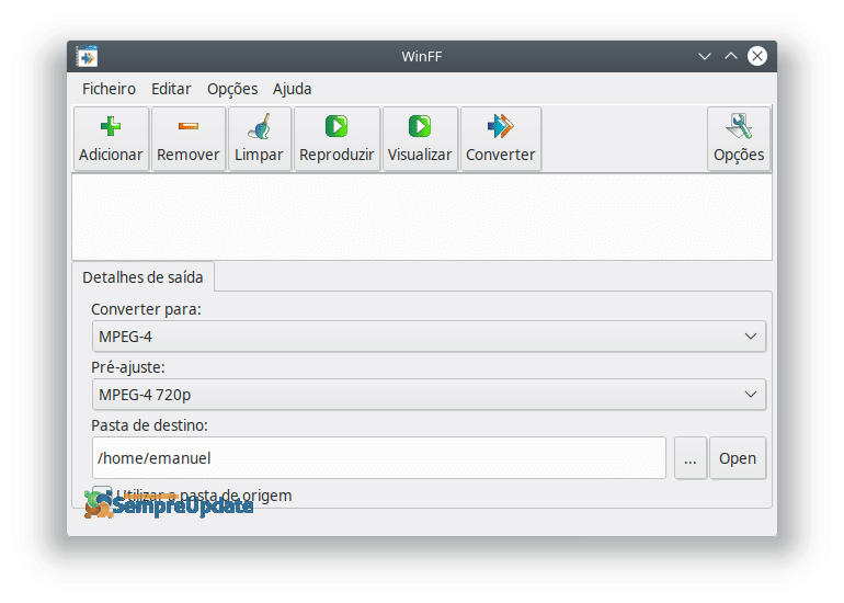 como instalar winff no ubuntu conversor de video 2019