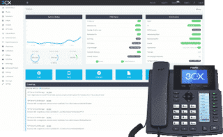 lanC3A7ado 3CX Phone System gnu linux focada sistemas telefonicos