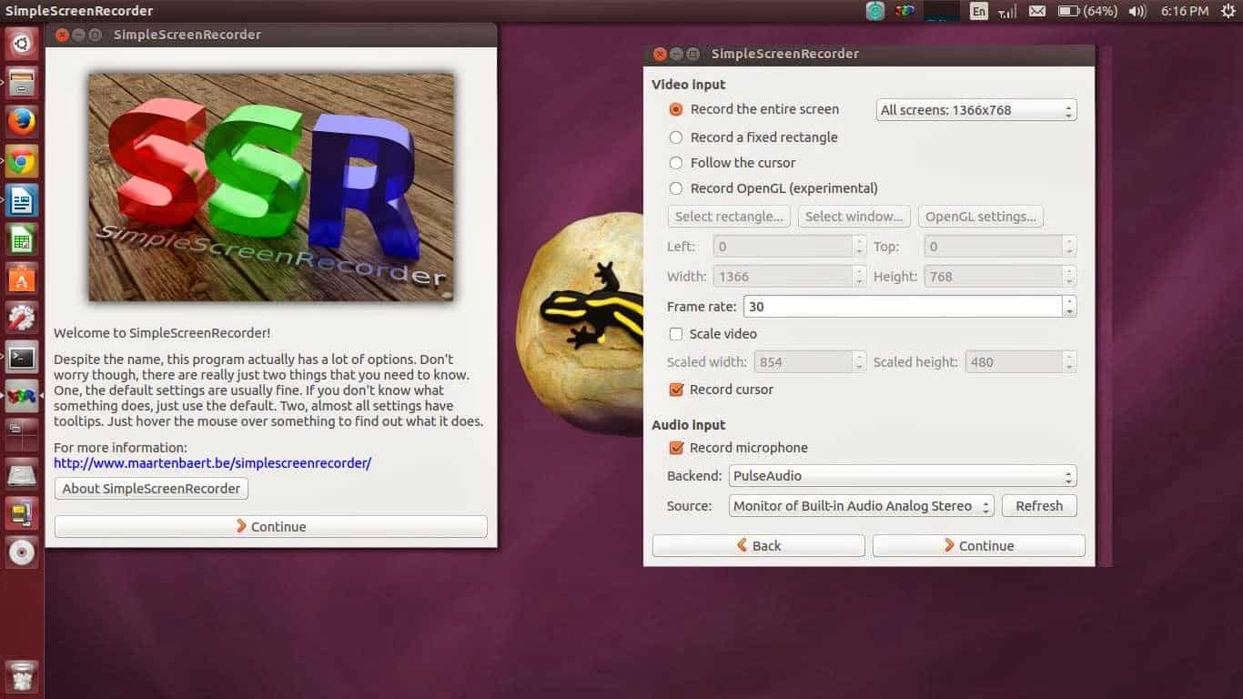 Simple screen recorder 1