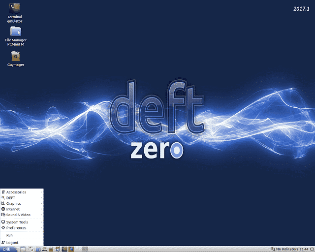 GNU/Linux DEFT Zero 2017.1