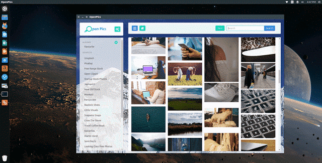OpenPics Dashboard