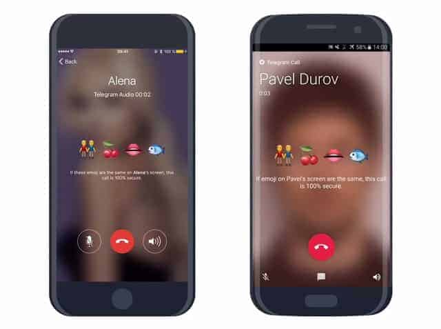 Telegram adicionar recurso de chamadas de voz