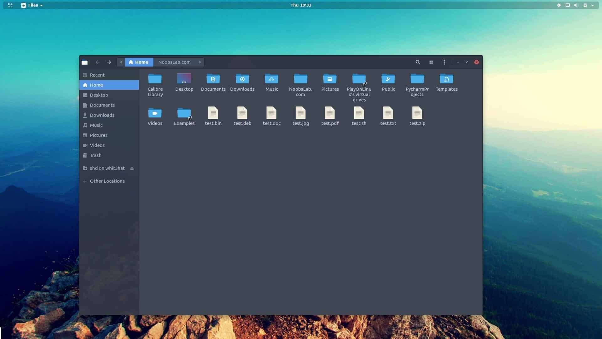 flat remix tema de ícones e gnome shell