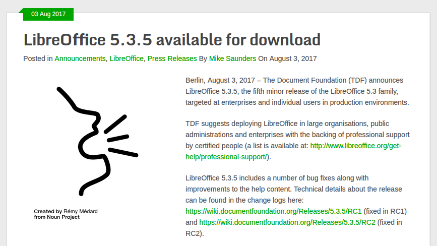 LibreOffice 5.3.5 LibreOffice
