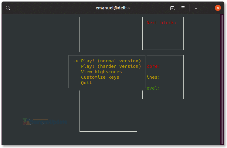 Como instalar o Tetris no Debian, Ubuntu, Arch Linux, openSUSE! Jogue via terminal! 1 como-instalar-o-tetris-no-debian-ubuntu-e-derivados-2019