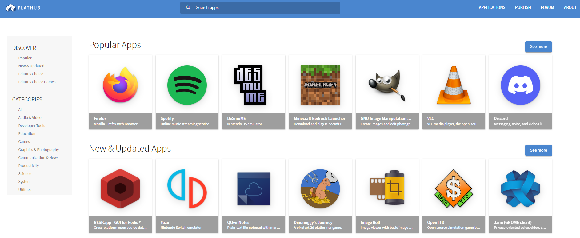 flathub-e-renovado-e-permite-pesquisar-descobrir-e-instalar-aplicativos-no-flatpak