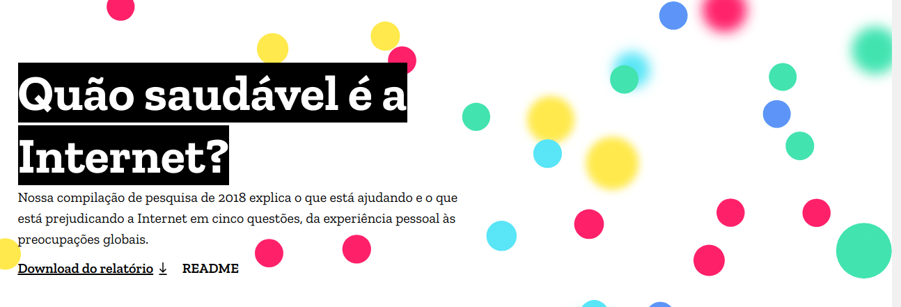 Relatório de Saúde na Internet da Mozilla