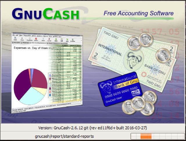 GnuCash aplicativo de finanças