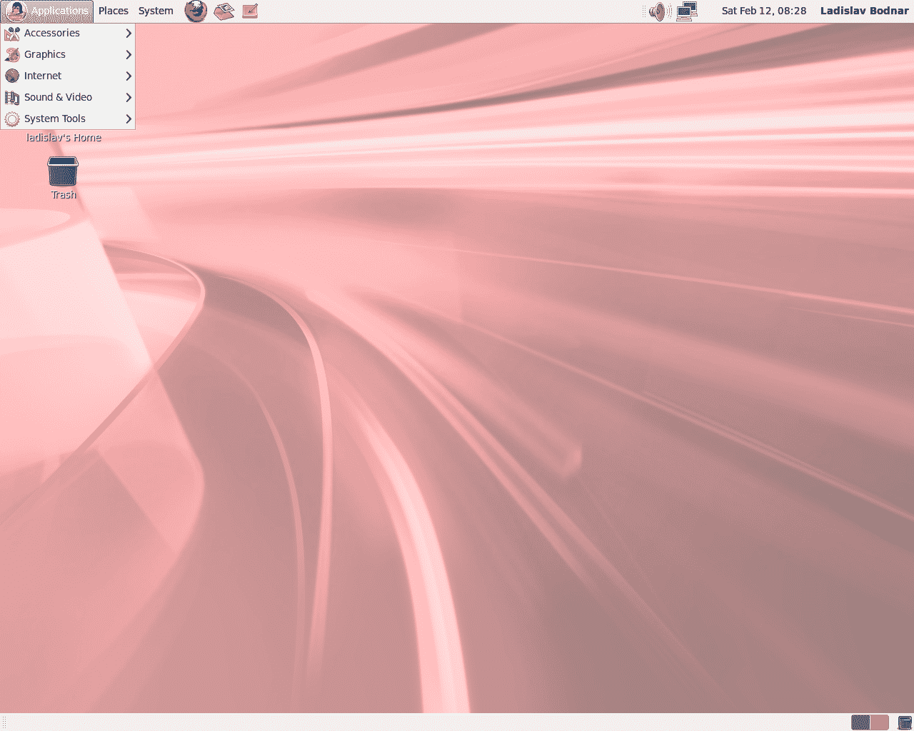 Oracle Linux 7 Update 5 desktop