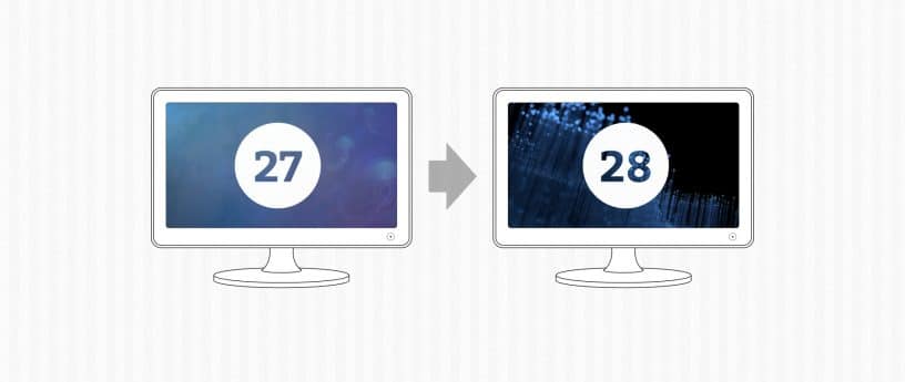 como atualizar do fedora27 para o fedora 28
