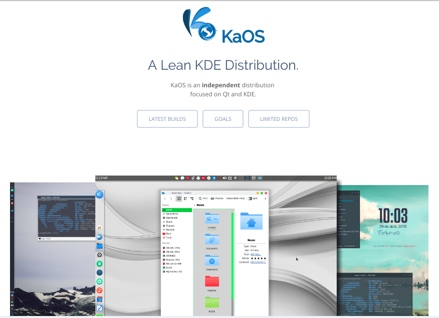 KaOS e 4MLinux lançam novas versões