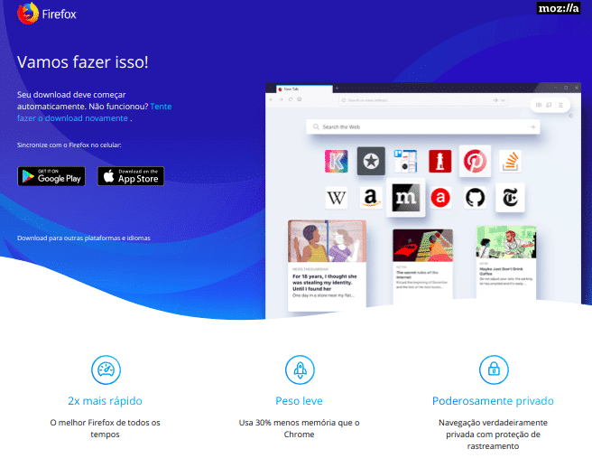 Página Firefox