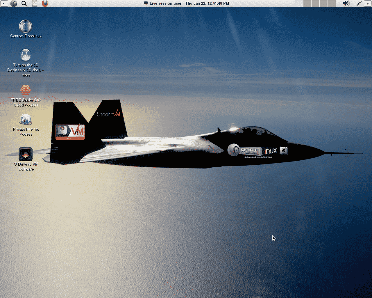 Robolinux desktop