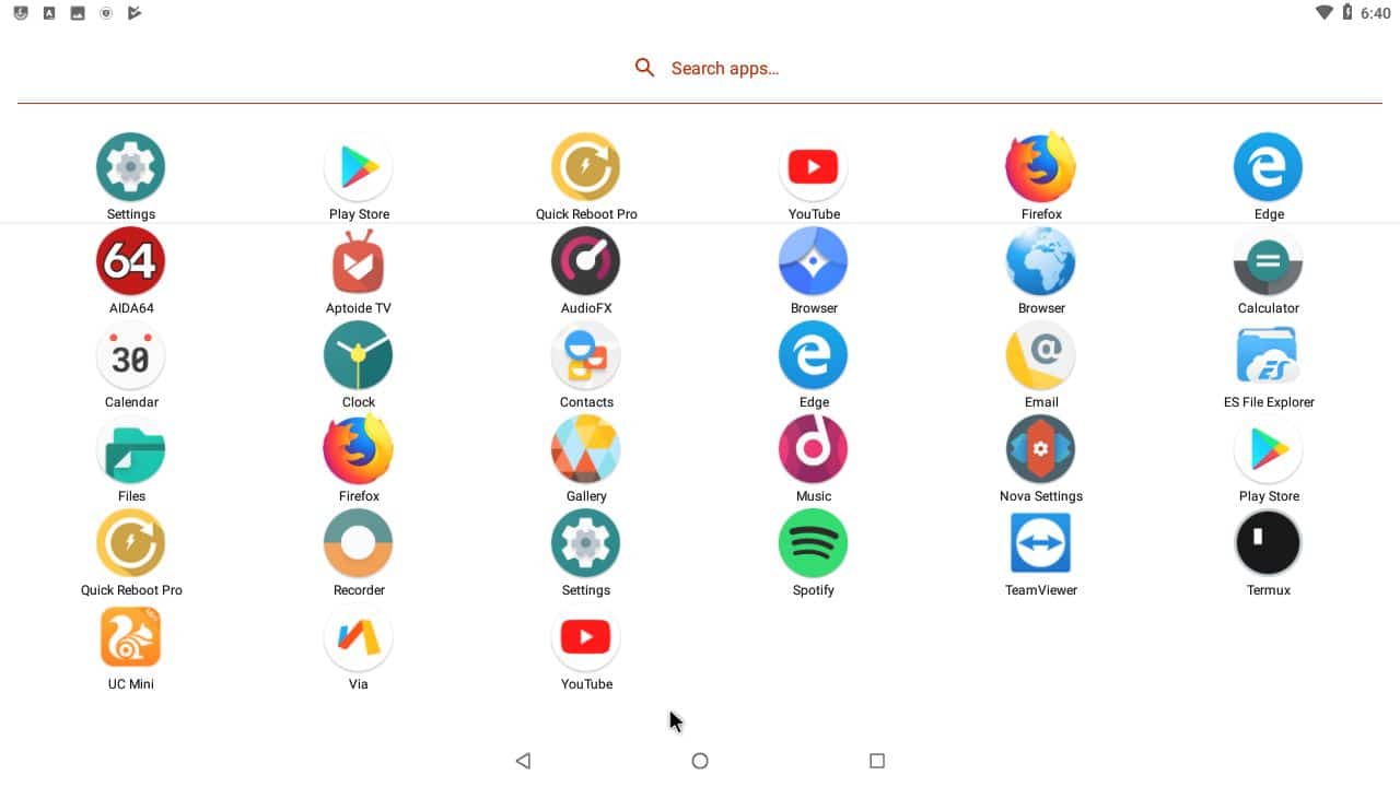 raspand oreo Nova extra apps 20180717