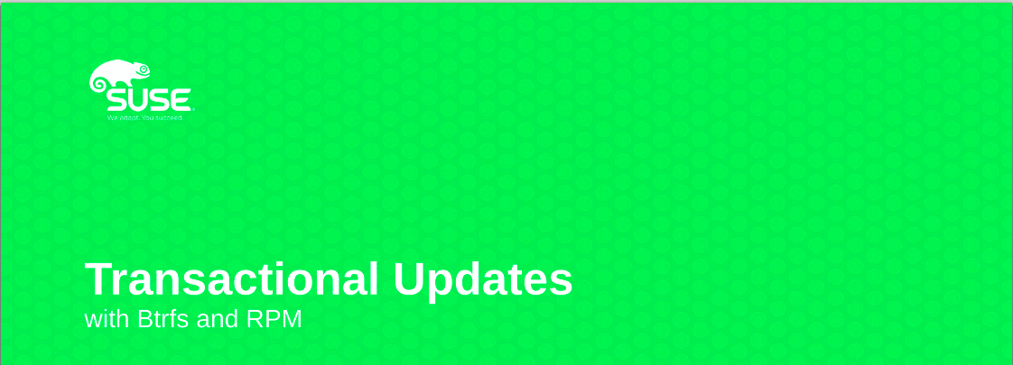 SUSE continua desenvolvendo o Btrfs