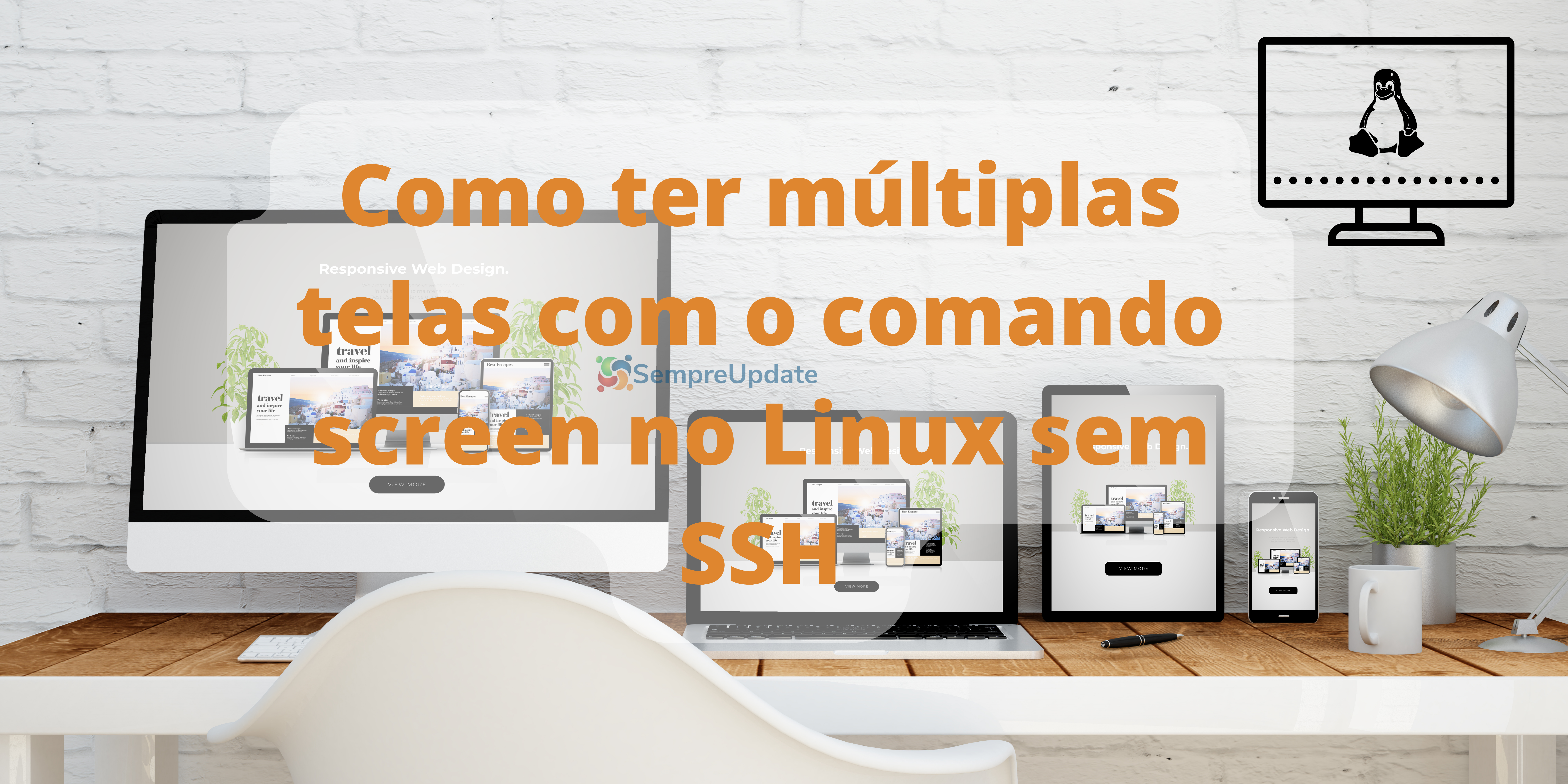 Como ter múltiplas telas com o comando screen no Linux sem SSH
