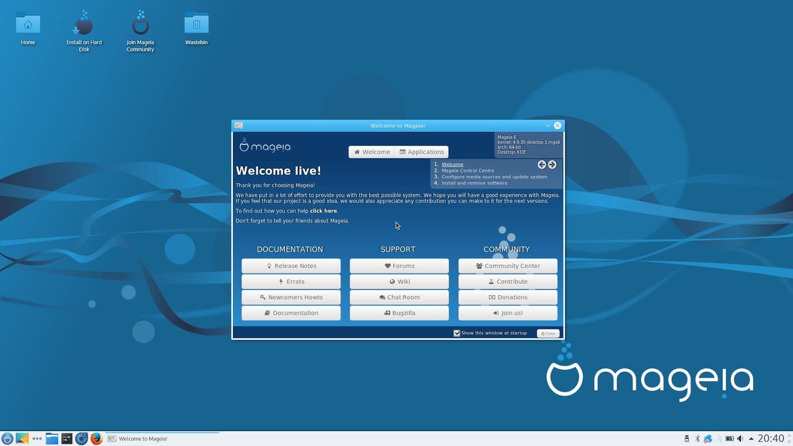 Distribuição Mageia 9 Beta 2 lançada com Linux 6.3
