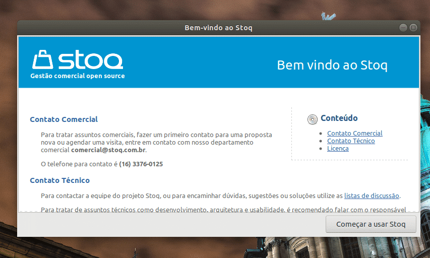 Como instalar o Stoq, software de gestão comercial, no Ubuntu, Linux Mint e derivados