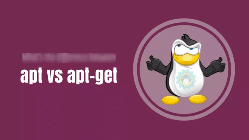 Qual a diferença entre comandos apt e apt-get?