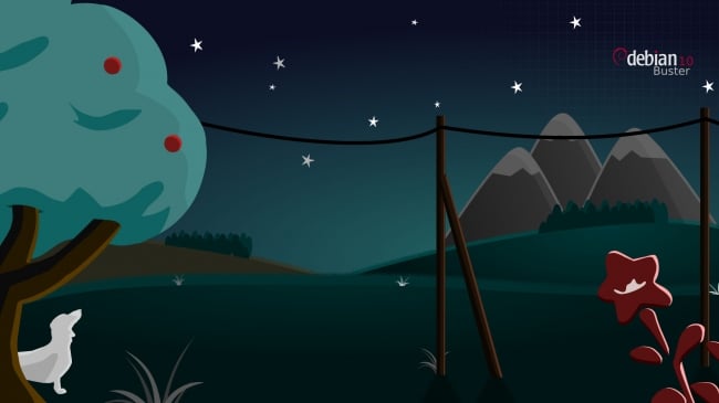 Debian "Buster" faz pesquisa para selecionar arte final