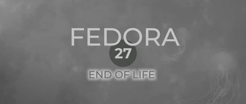 Fedora 27 entra na fase de fim de vida útil