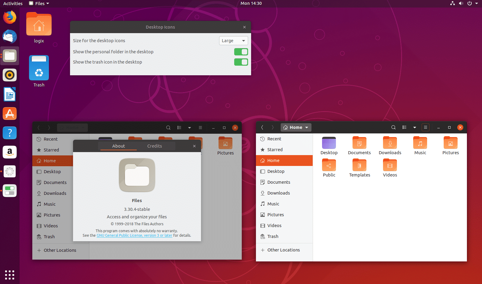 Nautilus 3.30 estreará no Ubuntu 19.04 Disco Dingo
