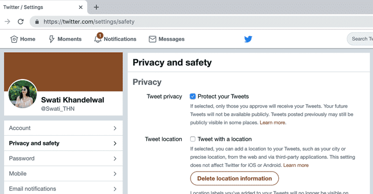Bug deixa expostas mensagens privadas do Twitter