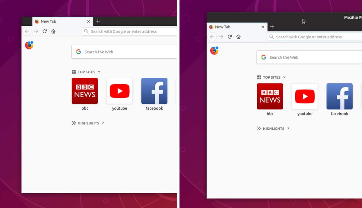 Firefox 66 usará CSD por padrão no Linux