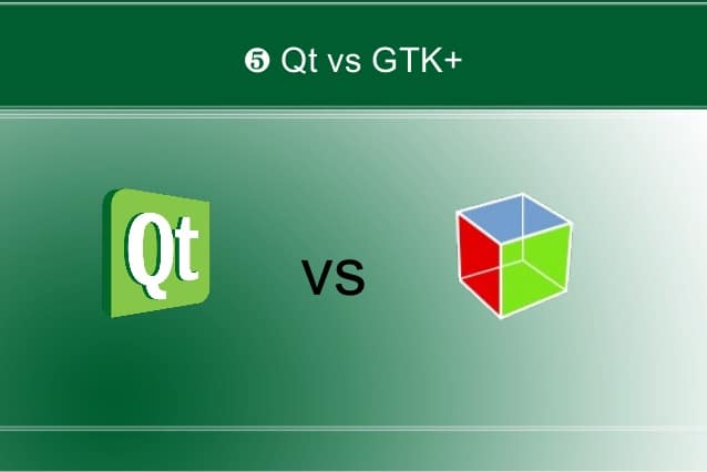 Qual a diferença entre GTK e Qt?