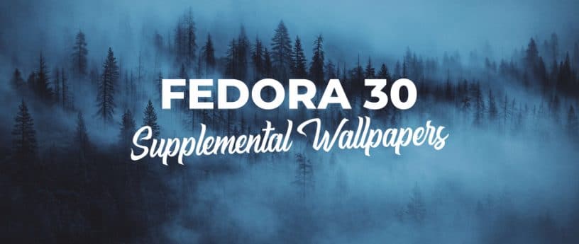Usuários escolhem papéis de parede do Fedora 30