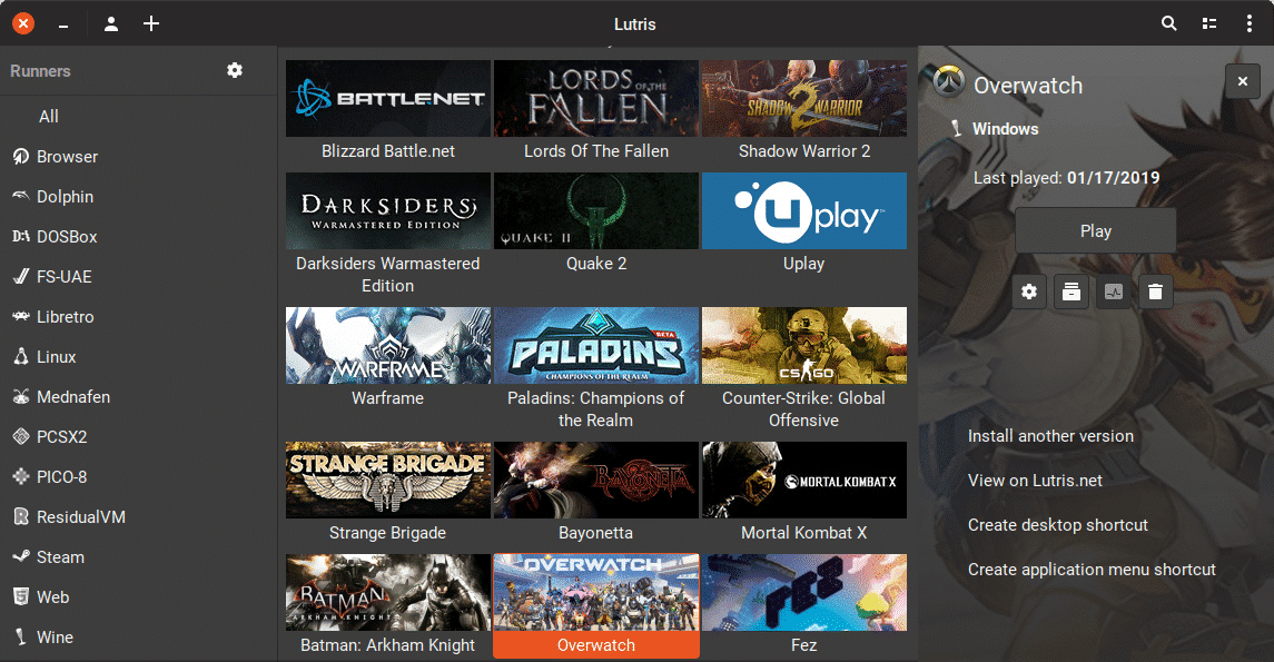 Lutris 0.5.1 traz melhor integração com GOG