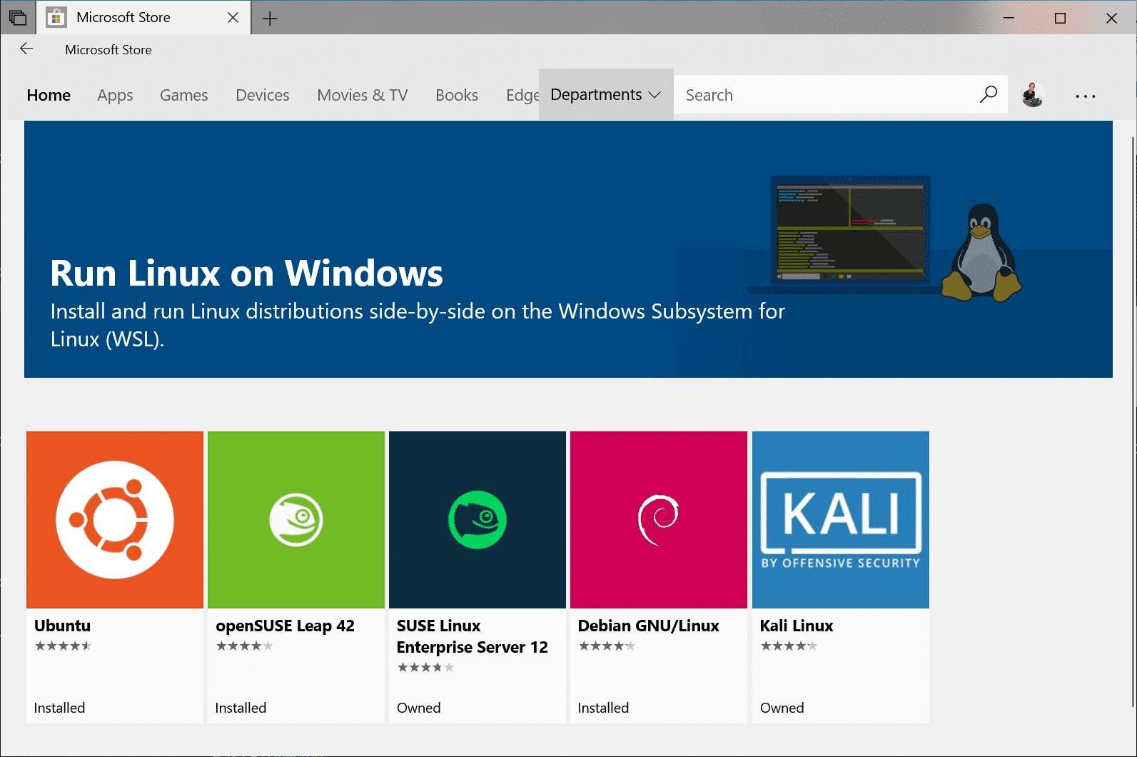 SUSE Linux Enterprise Server 15 SP1 para WSL está disponível para download