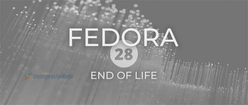 Fedora 28 não é mais suportado