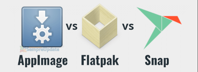 Veja uma comparação entre AppImage, Snap e Flatpak
