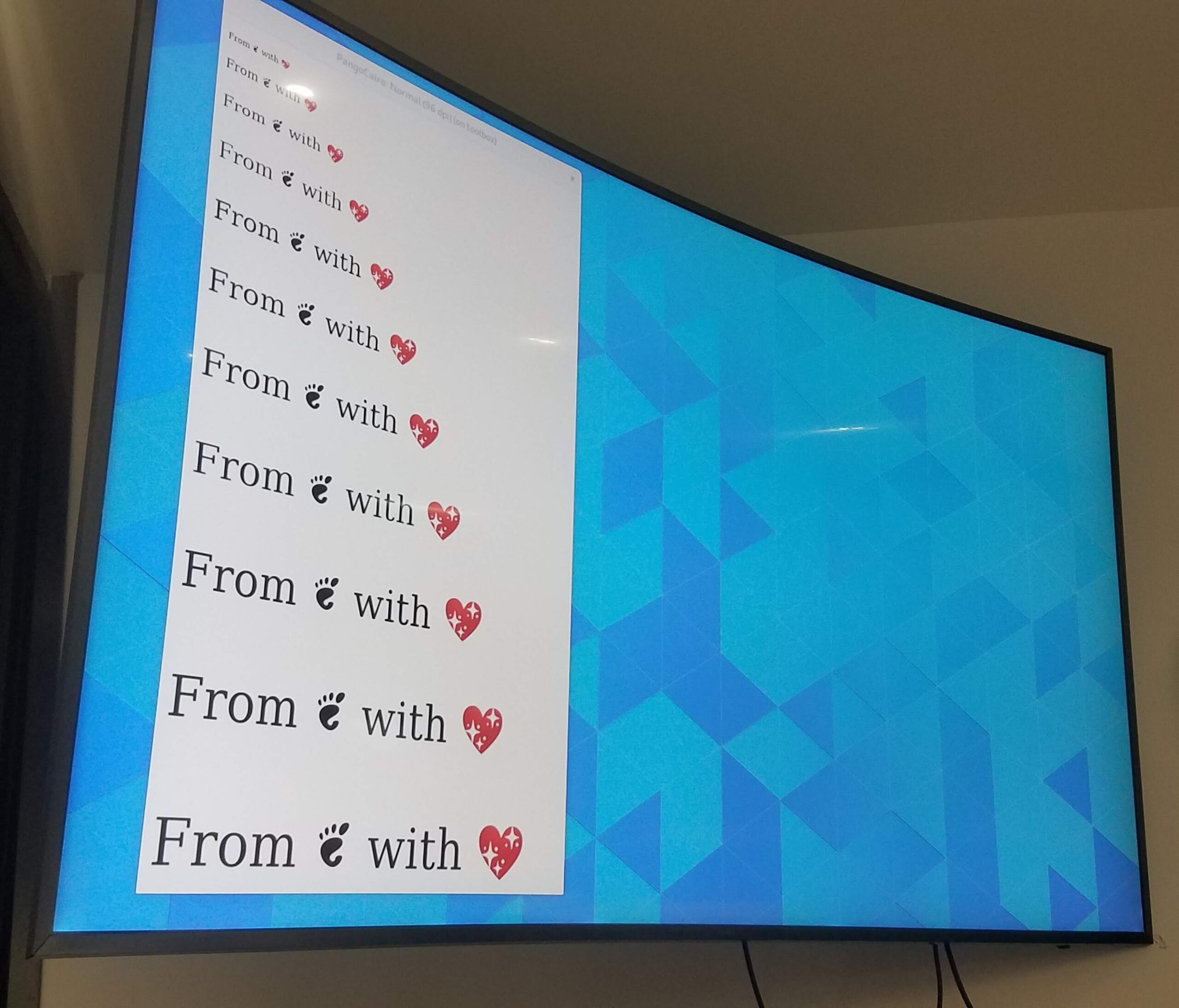 Pango 1.44 está chegando graças ao revival dos desenvolvedores do GNOME