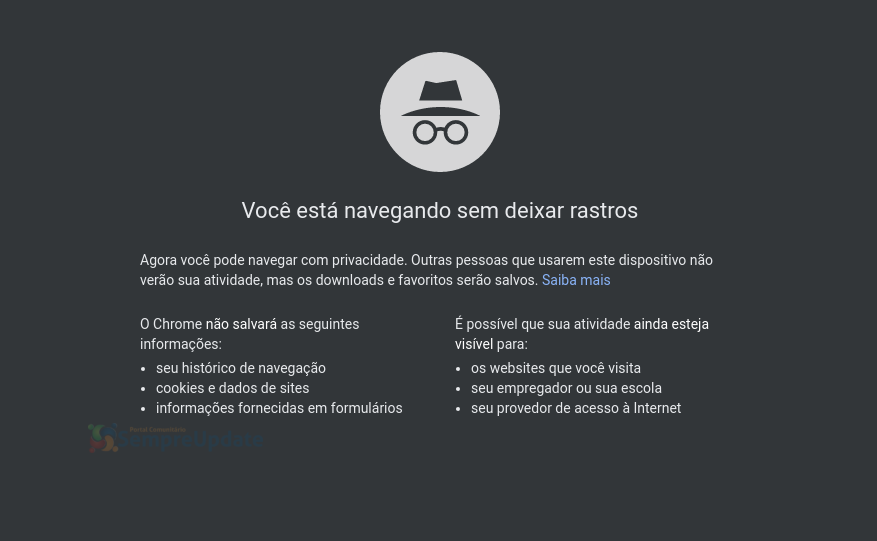 Google vai reprimir a detecção do modo de navegação anônima