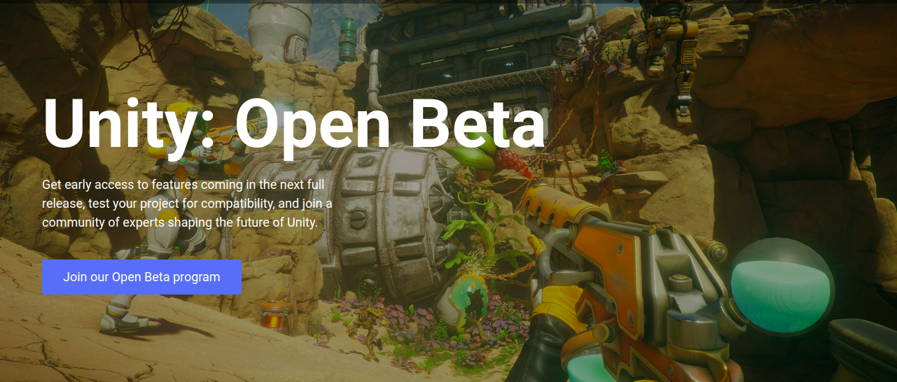 Unity 2019.3 beta foi lançado com correções para Linux