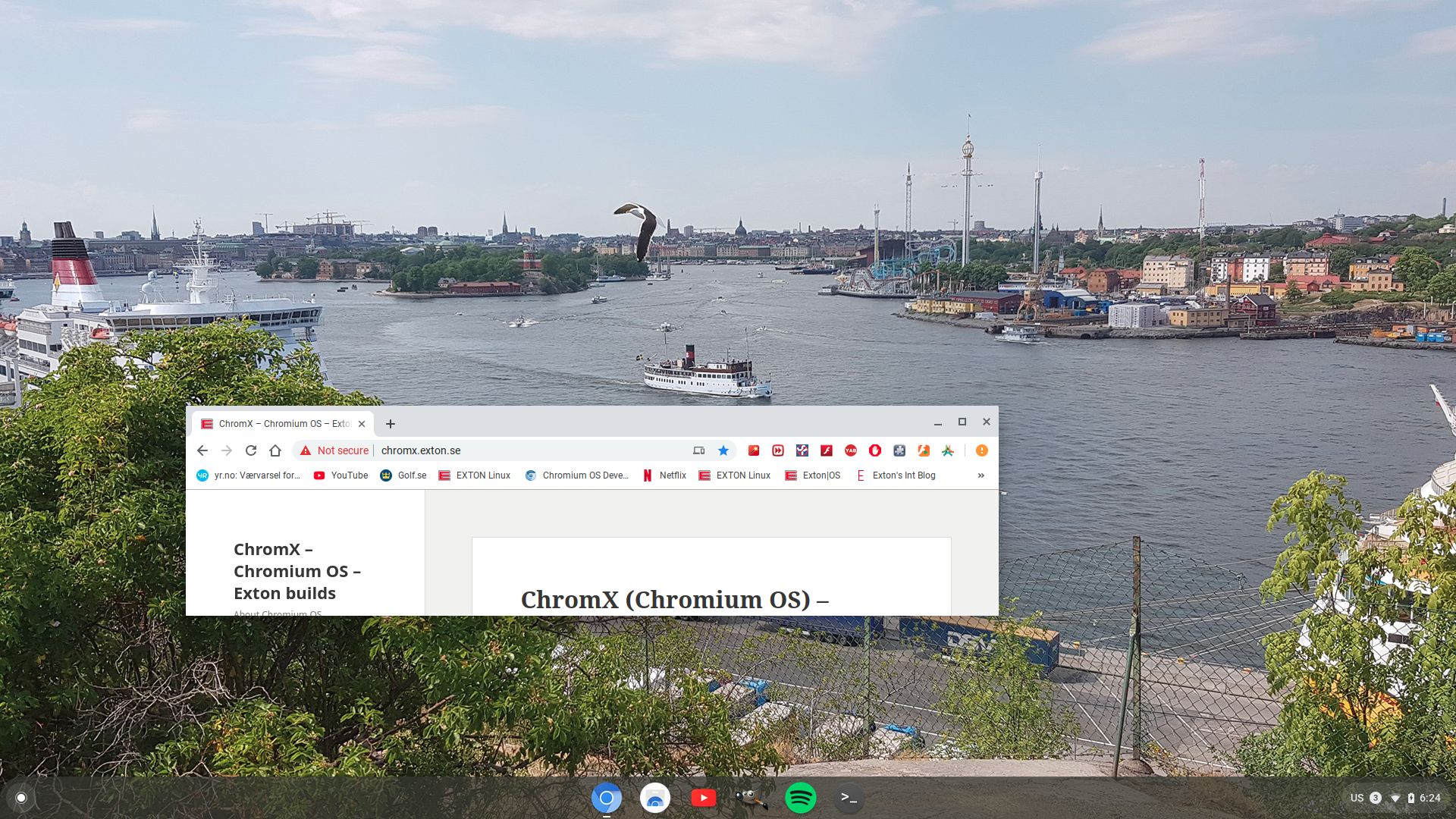 Execute o Chromium OS com o ChromX e o Flatpak