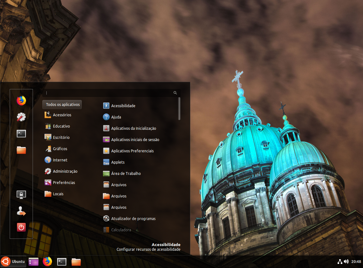 Ubuntu - Desktop Cinnamon Customizado