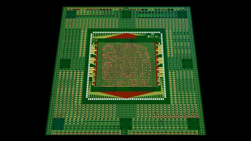Um chip feito de nanotubos de carbono em vez de silício
