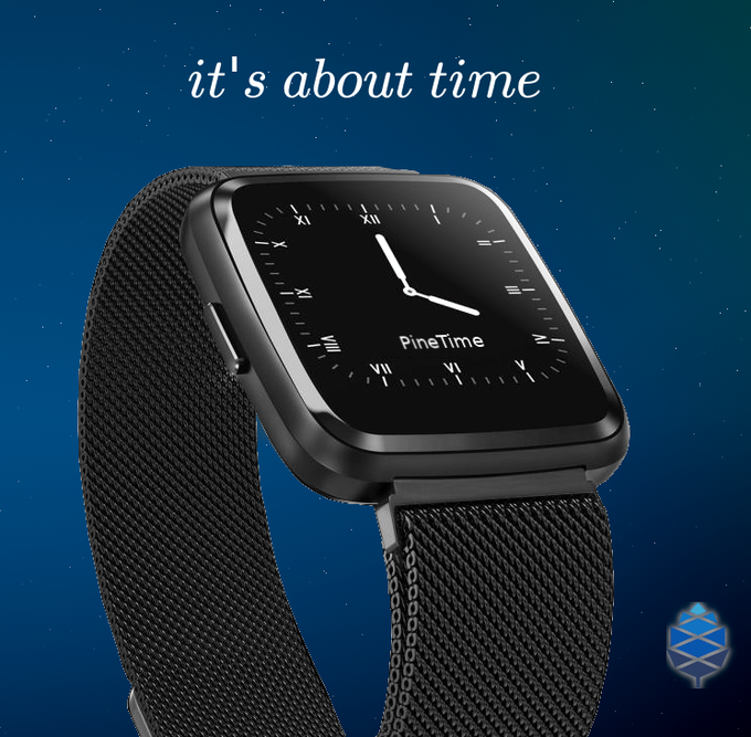 PineTime é um Smartwatch Linux de US$ 25 em produção