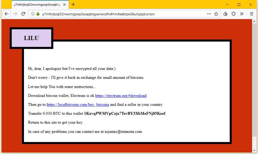 Lilu, novo ransomware feito para infectar servidores Linux