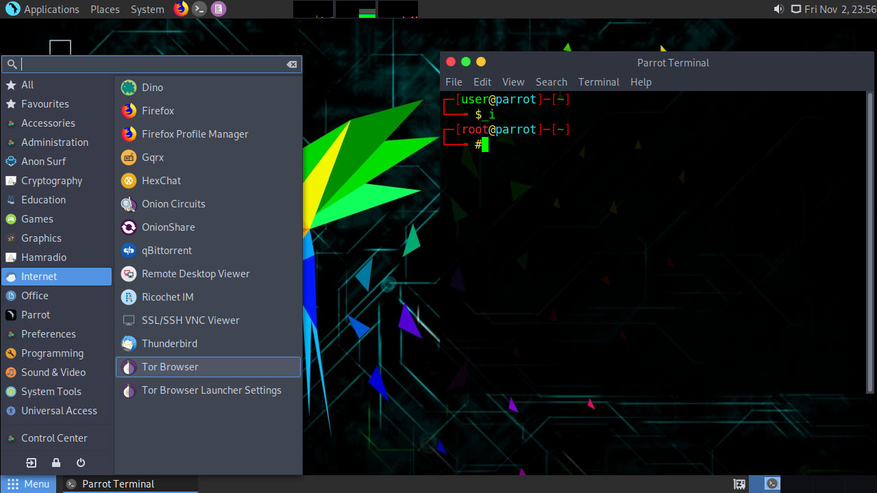 Parrot 4.7 é lançado com Kernel 5.2 e MATE Desktop 1.22