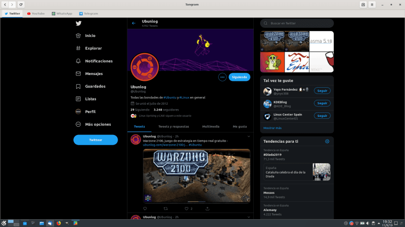 Tangram é uma nova opção do GNOME para agrupar aplicativos web