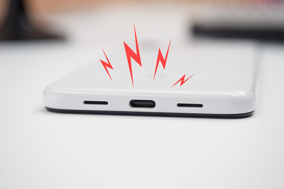 android 10 alarme soara se a porta de carregamento estiver suja ou superaquecendo 2019