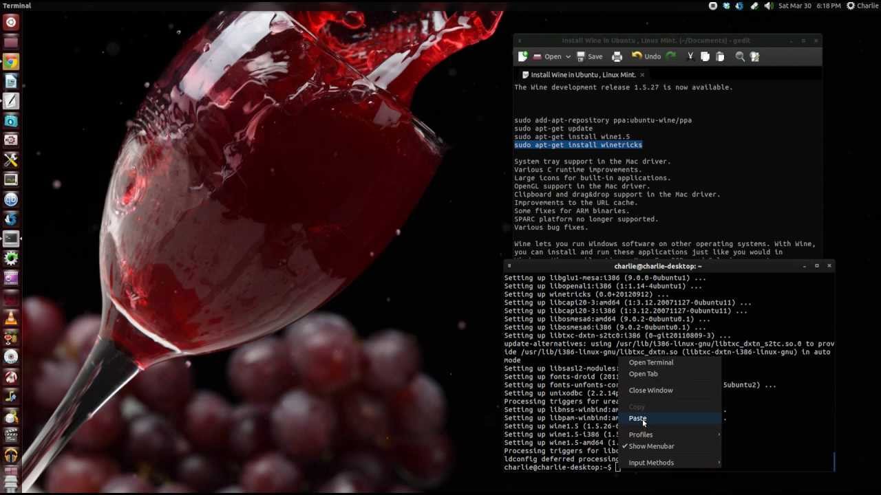 Wine-Staging 6.1 lançado com quase 800 patches
