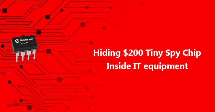Hackers escondem minichips em equipamentos de TI