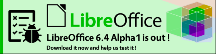 LibreOffice 6.4 irá lançar versão beta com QR Code Generator
