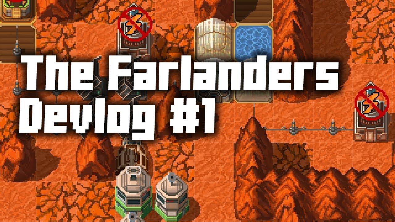Construa uma cidade movimentada em Marte em The Farlanders