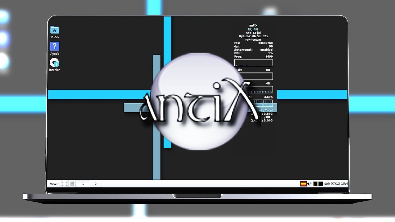antiX 19.3 chega com switch Wi-Fi e LibreOffice 7.0